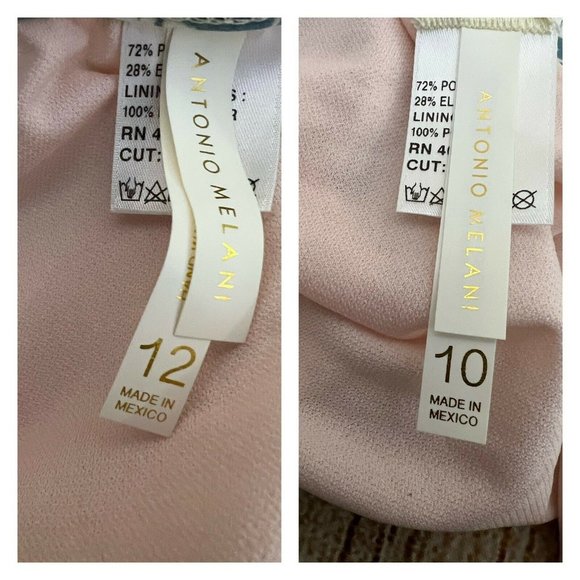 Antonio Melani‎ Liberty of London Triangle Bikini Set Sz 10/12 Bluish Gray - Picture 7 of 8